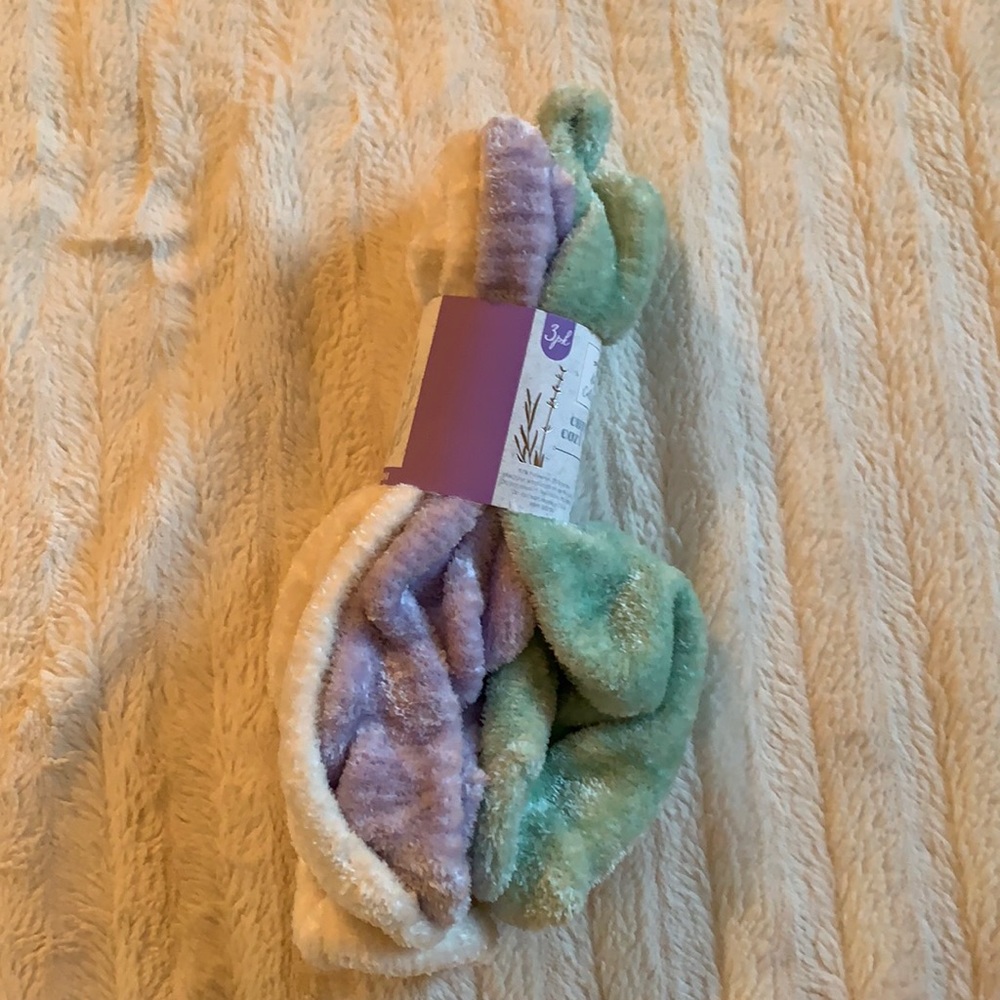 3 pairs Cozy chenille socks